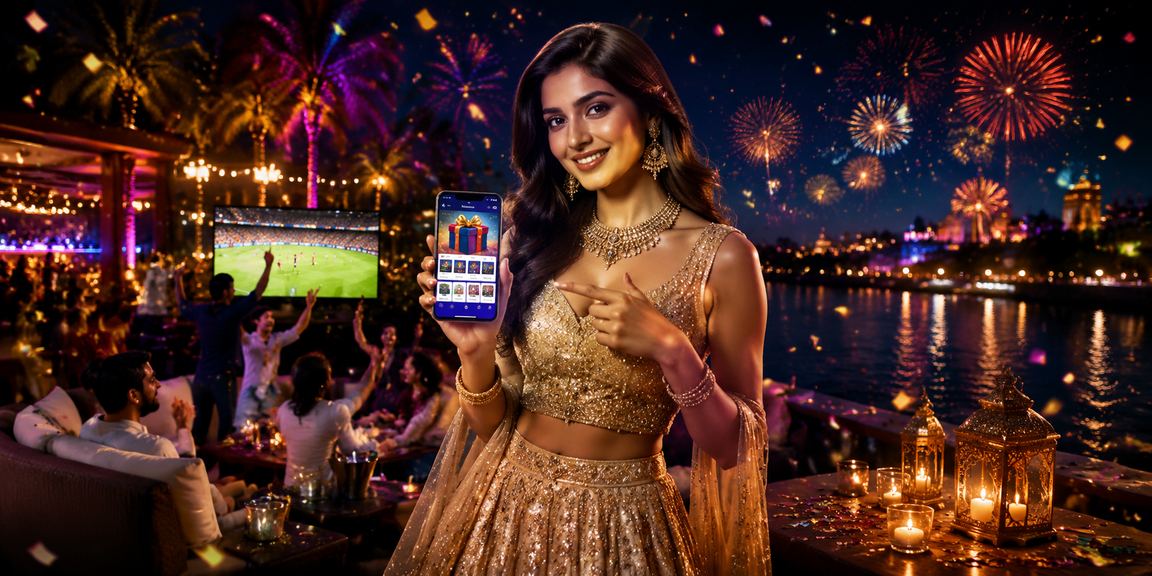 Goa VIP bonus campaign with traditional lehenga outfits