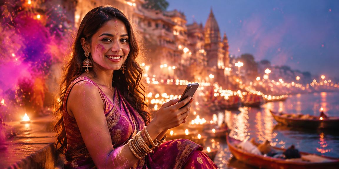 Casino game played during festival atmosphere in northern India